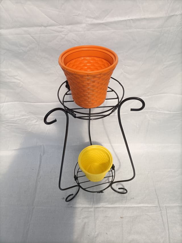 2 Flower Pot Toll Stand - View 3