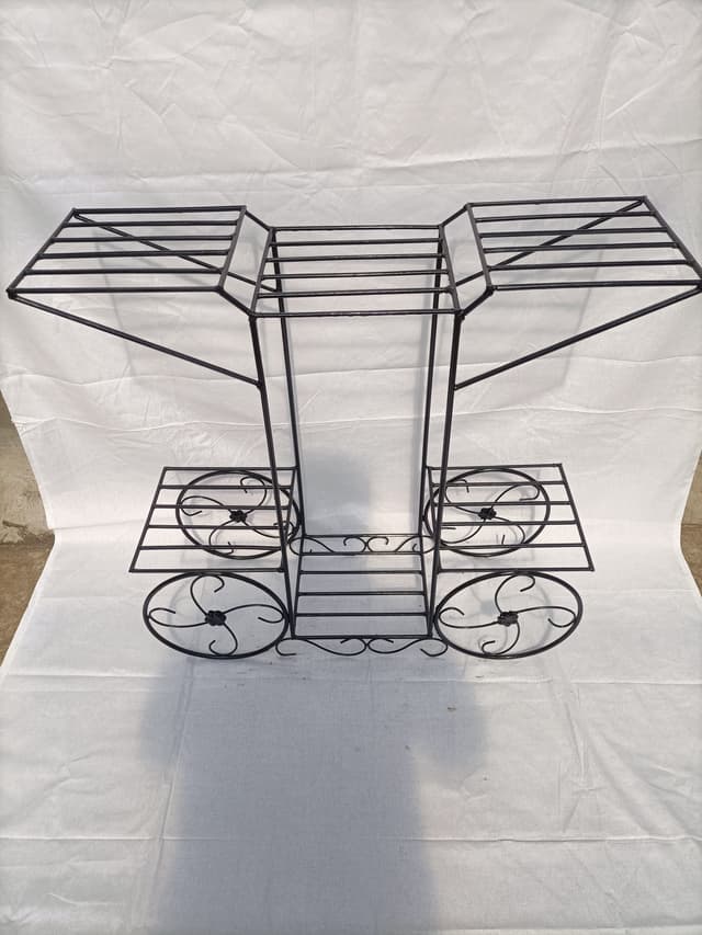 Trolley Flower Pot Stand - View 1