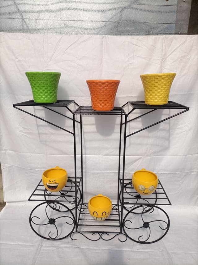 Trolley Flower Pot Stand - View 2