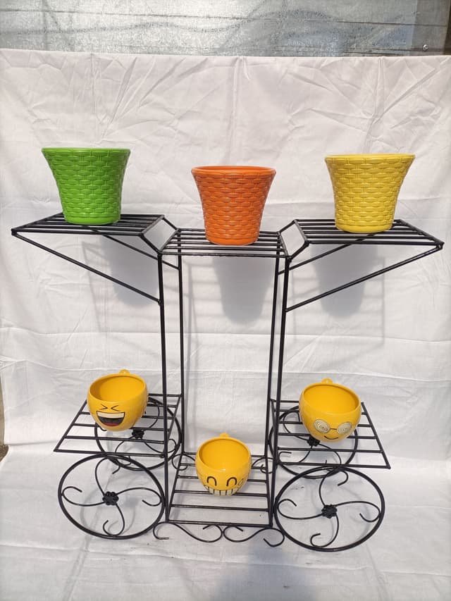 Trolley Flower Pot Stand - View 3