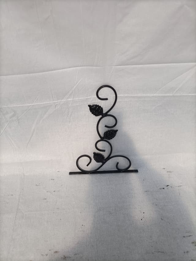 Metal Wall Flower Pot Stand - View 1