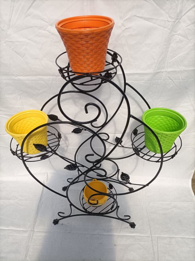 4 Pots Flower Stand - View 1